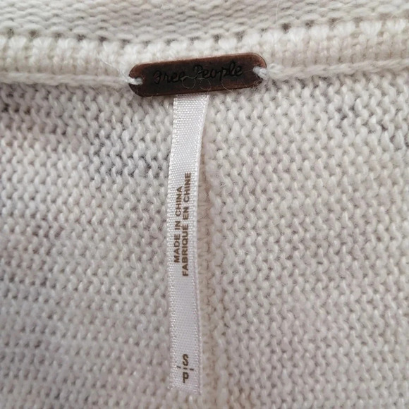 Free People Flower Bomb Wool and Angora  Rabbit Hair Pullover Sweater Small - Picture 11 of 16